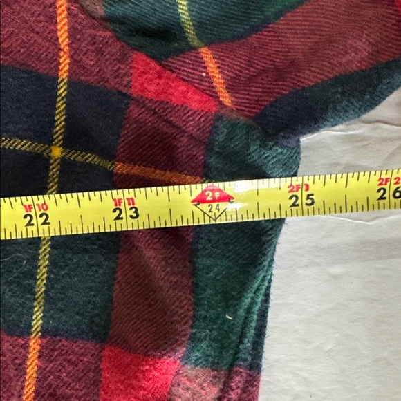 Polo Ralph Lauren Red Green Plaid Casual Button Down Shirt flannel XL winter - Picture 11 of 12